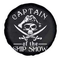 Funny Pirate Spare Tire Cover Captain Ship Show Boater Boating Captain