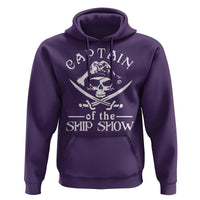 Funny Pirate Hoodie Captain Ship Show Boater Boating Captain