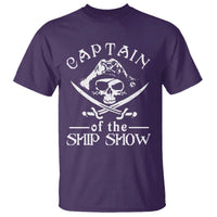 Funny Pirate T Shirt Captain Ship Show Boater Boating Captain