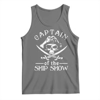 Funny Pirate Tank Top Captain Ship Show Boater Boating Captain