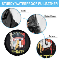 Funny Pi-rate Spare Tire Cover Pi Day Math Geek Pirate Lover