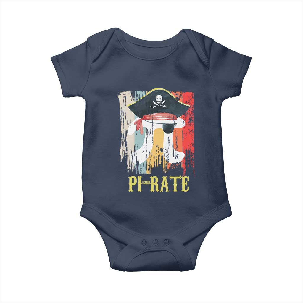 Funny Pi-rate Baby Onesie Pi Day Math Geek Pirate Lover