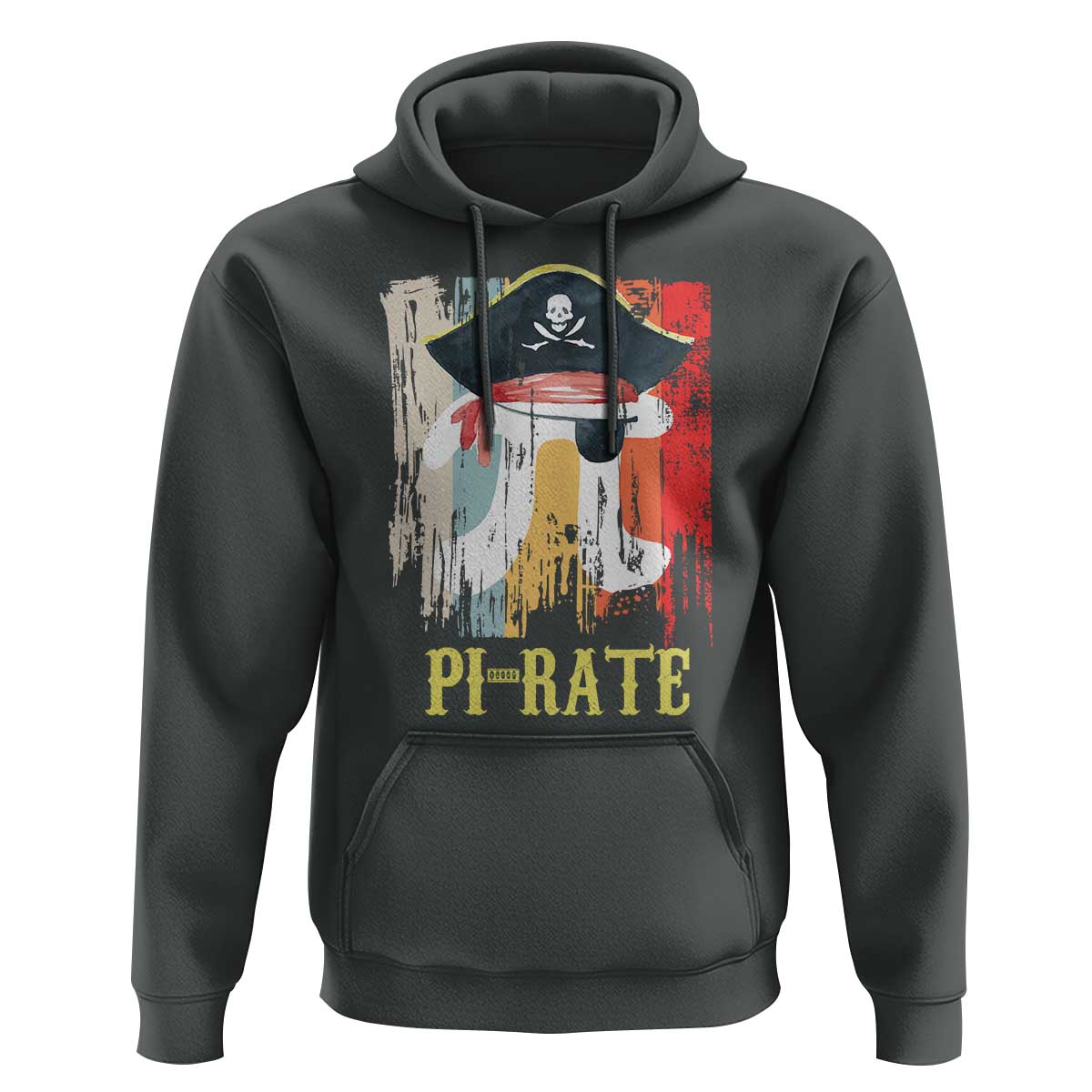 Funny Pi-rate Hoodie Pi Day Math Geek Pirate Lover