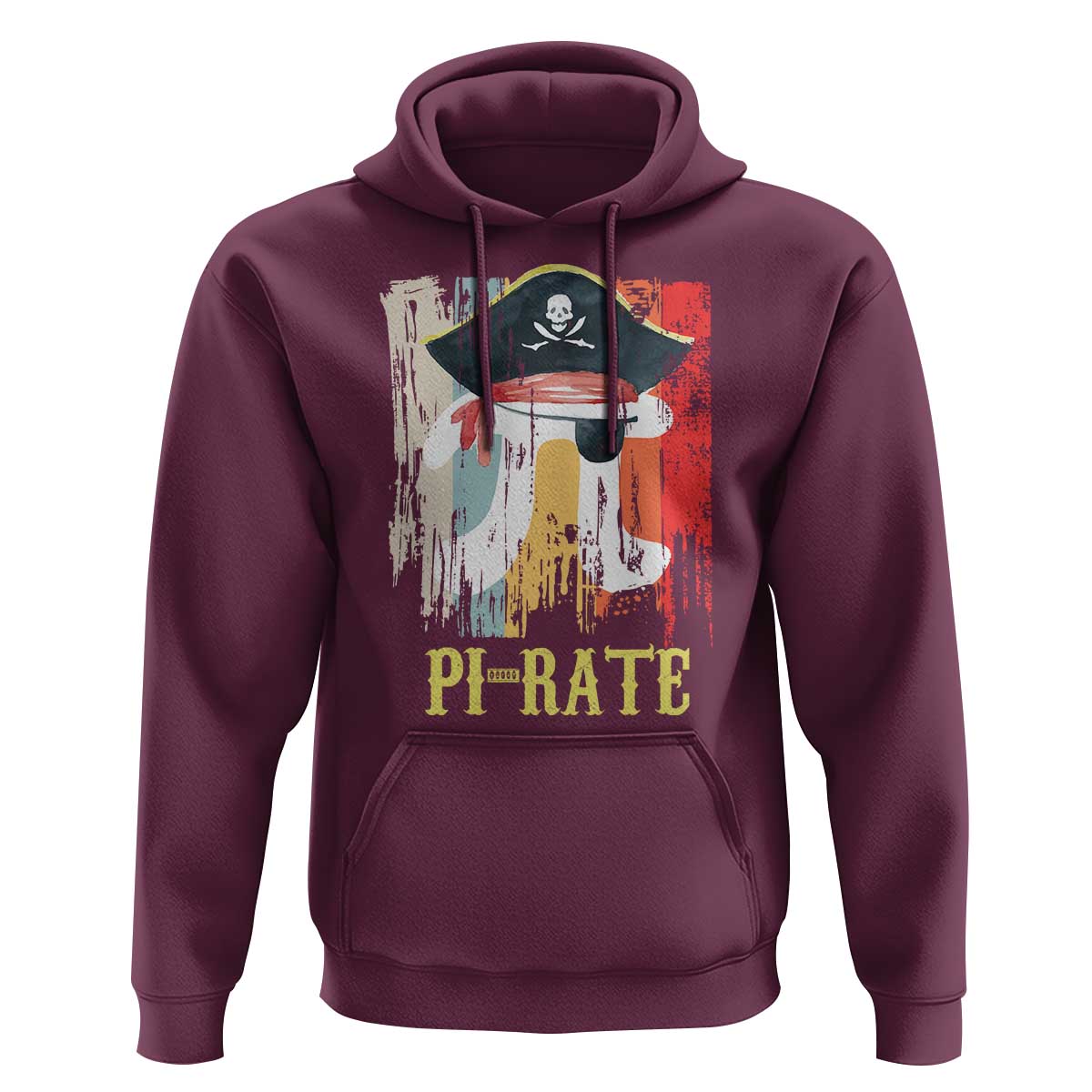 Funny Pi-rate Hoodie Pi Day Math Geek Pirate Lover