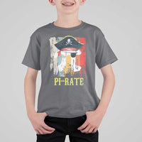 Funny Pi-rate T Shirt For Kid Pi Day Math Geek Pirate Lover