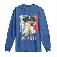 Funny Pi-rate Long Sleeve Shirt Pi Day Math Geek Pirate Lover