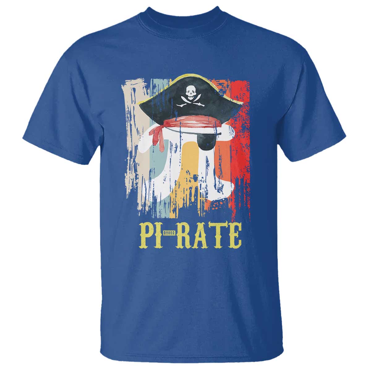 Funny Pi-rate T Shirt Pi Day Math Geek Pirate Lover