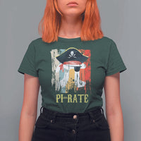 Funny Pi-rate T Shirt For Women Pi Day Math Geek Pirate Lover