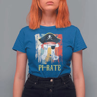 Funny Pi-rate T Shirt For Women Pi Day Math Geek Pirate Lover