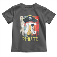 Funny Pi-rate Toddler T Shirt Pi Day Math Geek Pirate Lover