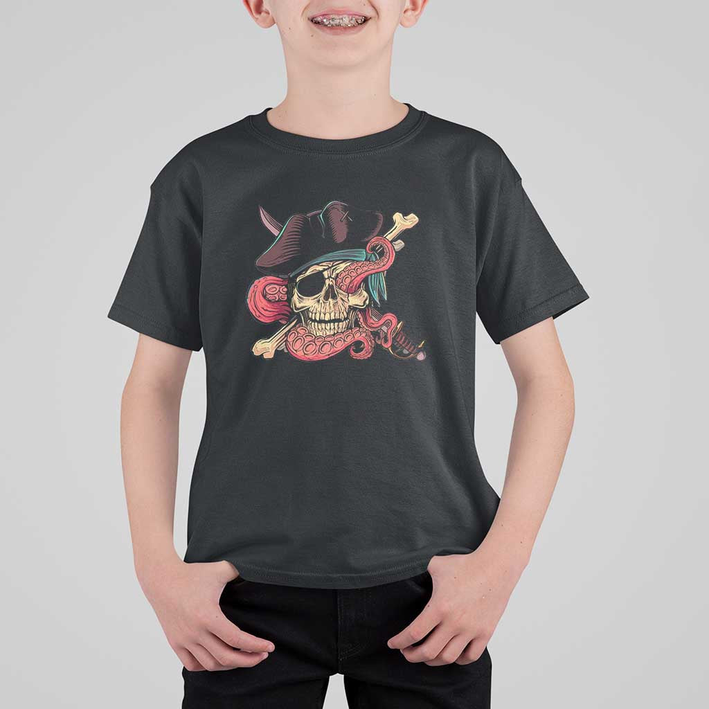 Funny Pirate T Shirt For Kid All Fun And Games Until Someone Loses An Eye
