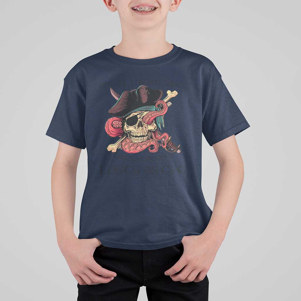 Funny Pirate T Shirt For Kid All Fun And Games Until Someone Loses An Eye
