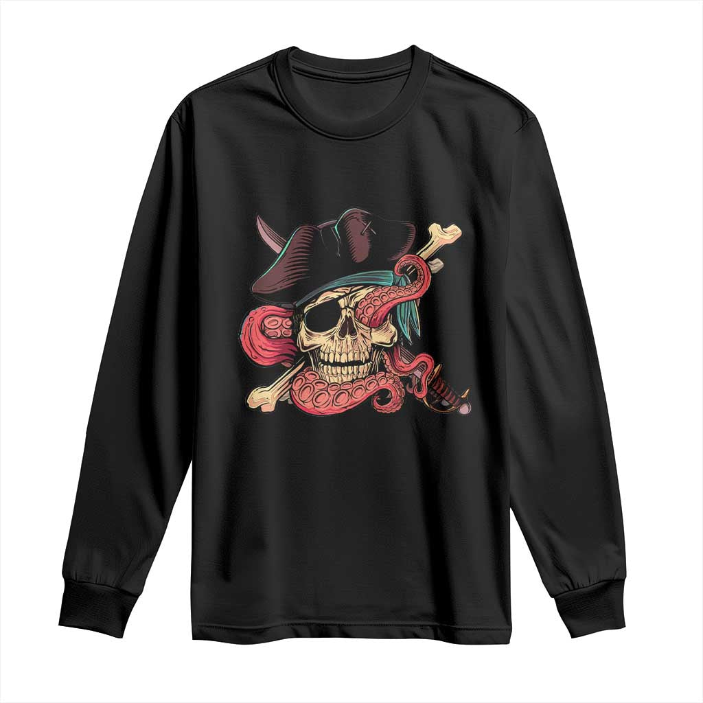 Funny Pirate Long Sleeve Shirt All Fun And Games Until Someone Loses an Eye
