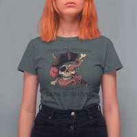 Funny Pirate T Shirt For Women All Fun And Games Until Someone Loses An Eye