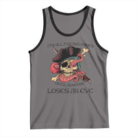 Funny Pirate Tank Top All Fun And Games Until Someone Loses an Eye