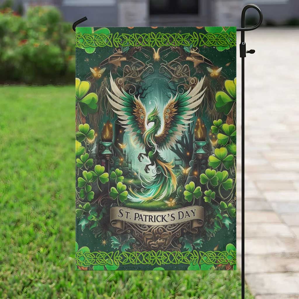 Happy St. Patrick's Day The Irish in Phoenix Garden Flag