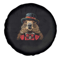 Cute Groundhog Spare Tire Cover Woodchuck Day Animal Lover