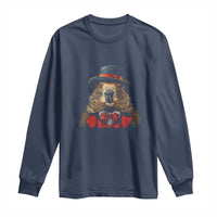 Cute Groundhog Long Sleeve Shirt Woodchuck Day Animal Lover