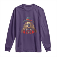 Cute Groundhog Long Sleeve Shirt Woodchuck Day Animal Lover