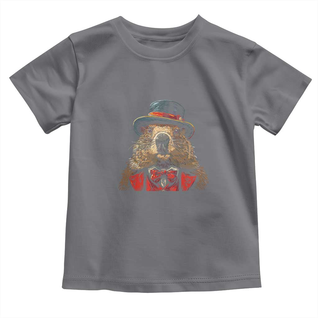 Cute Groundhog Toddler T Shirt Woodchuck Day Animal Lover