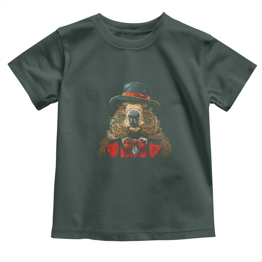Cute Groundhog Toddler T Shirt Woodchuck Day Animal Lover