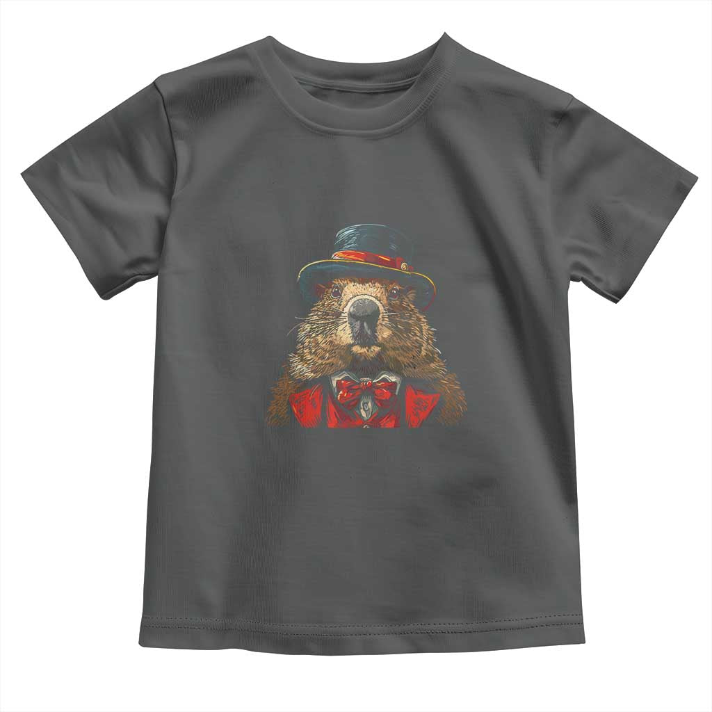 Cute Groundhog Toddler T Shirt Woodchuck Day Animal Lover