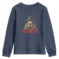 Cute Groundhog Youth Sweatshirt Woodchuck Day Animal Lover