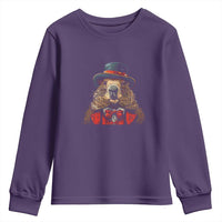 Cute Groundhog Youth Sweatshirt Woodchuck Day Animal Lover