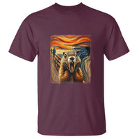 Funny Scream Groundhog T Shirt Woddchuck Day