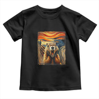 Funny Scream Groundhog Toddler T Shirt Woddchuck Day