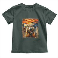 Funny Scream Groundhog Toddler T Shirt Woddchuck Day