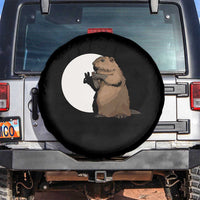 Groundhog Shadow Meteorlogy Spare Tire Cover Woodchuck Puppet Funny Gift