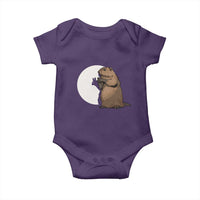 Groundhog Shadow Meteorlogy Baby Onesie Woodchuck Puppet Funny Gift