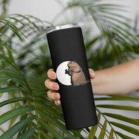 Groundhog Shadow Meteorlogy Skinny Tumbler Woodchuck Puppet Funny Gift