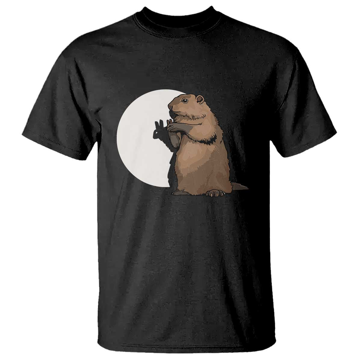 Groundhog Shadow Meteorlogy T Shirt Woodchuck Puppet Funny Gift