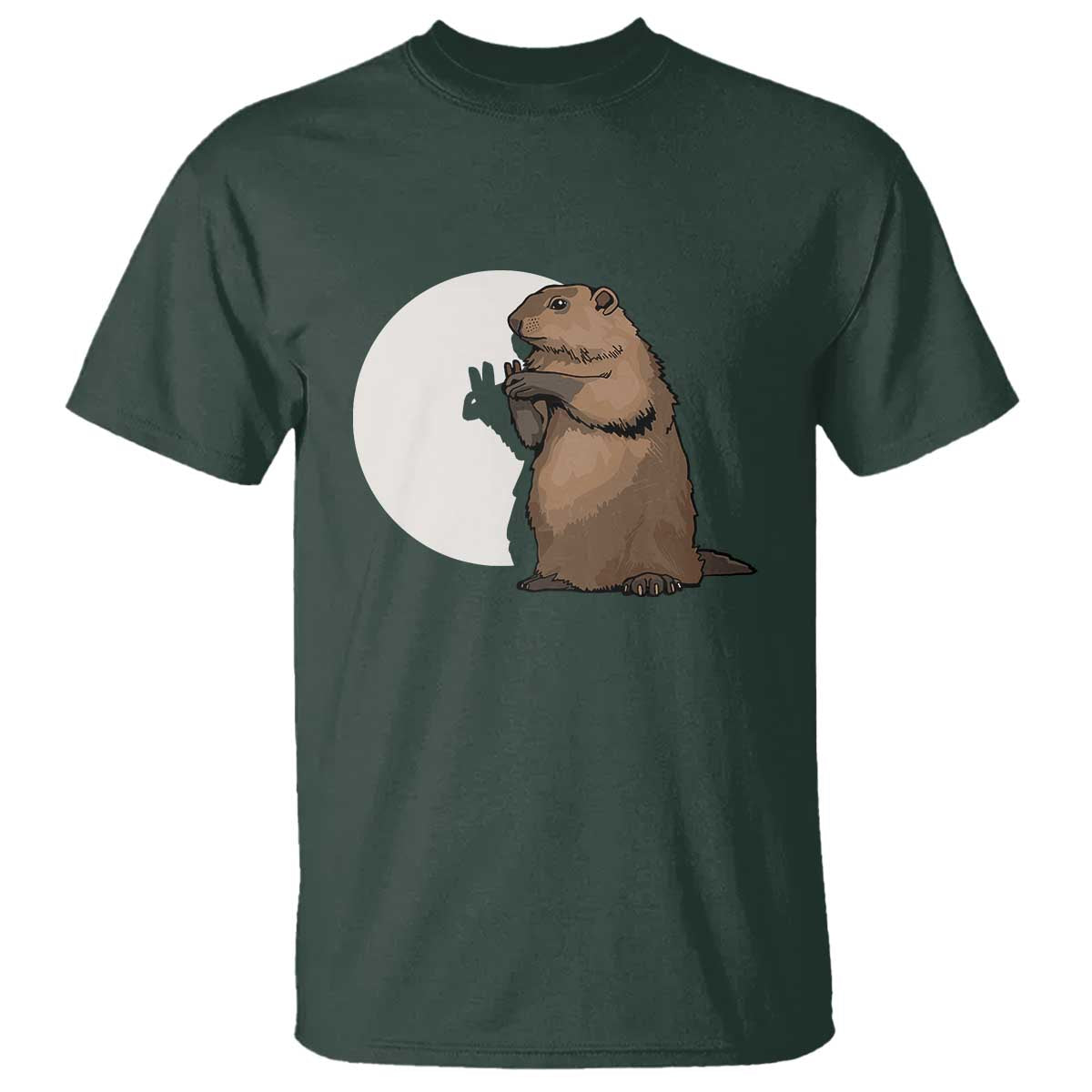 Groundhog Shadow Meteorlogy T Shirt Woodchuck Puppet Funny Gift