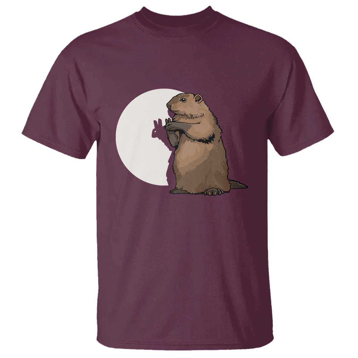 Groundhog Shadow Meteorlogy T Shirt Woodchuck Puppet Funny Gift