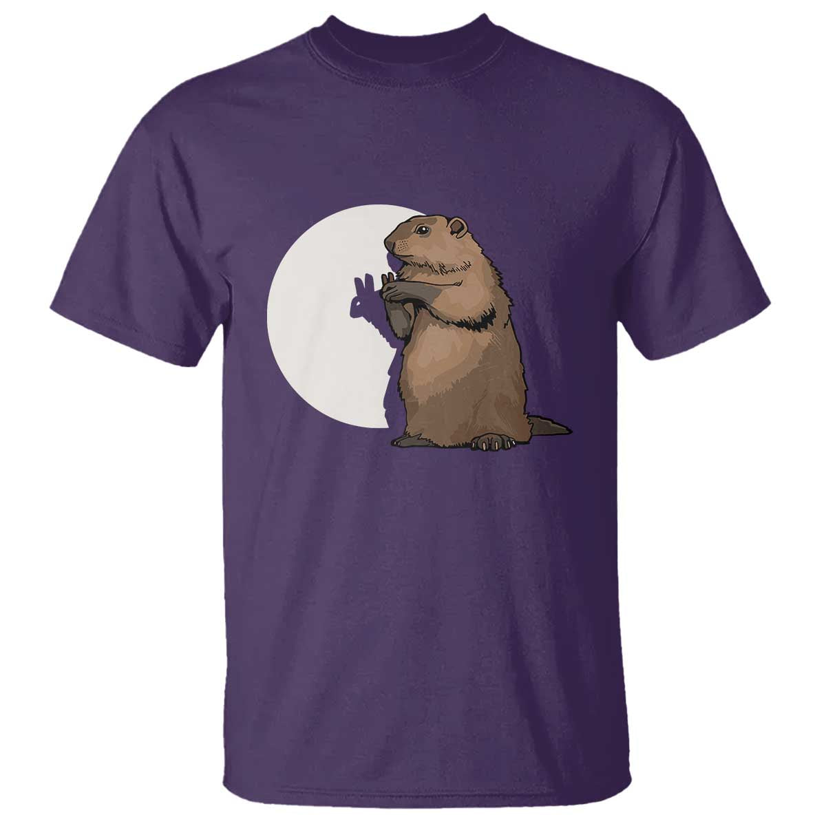 Groundhog Shadow Meteorlogy T Shirt Woodchuck Puppet Funny Gift