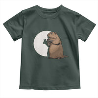 Groundhog Shadow Meteorlogy Toddler T Shirt Woodchuck Puppet Funny Gift