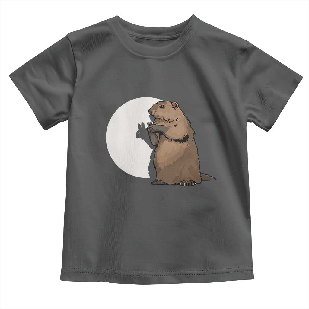 Groundhog Shadow Meteorlogy Toddler T Shirt Woodchuck Puppet Funny Gift