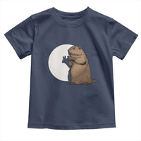 Groundhog Shadow Meteorlogy Toddler T Shirt Woodchuck Puppet Funny Gift