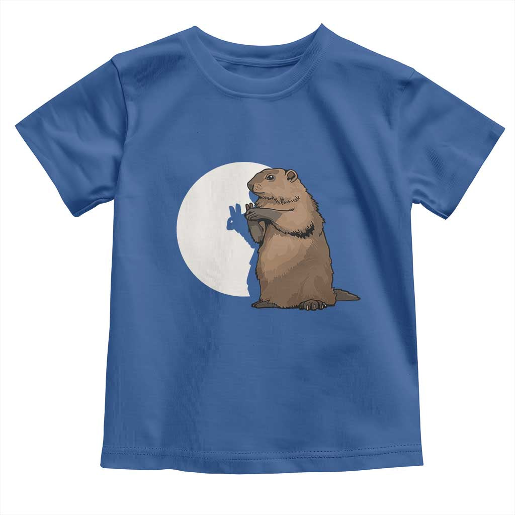 Groundhog Shadow Meteorlogy Toddler T Shirt Woodchuck Puppet Funny Gift