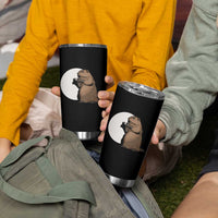 Groundhog Shadow Meteorlogy Tumbler Cup Woodchuck Puppet Funny Gift