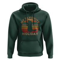 Groundhog Day Hoodie My Favorite Holiday Ground Hog Shadow Retro Sunset