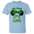 Scout Girl Cookie Dealer T Shirt Troop Leader Little Messy Bun TS02