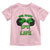 Scout Girl Cookie Dealer Toddler T Shirt Troop Leader Little Messy Bun - Wonder Print Shop