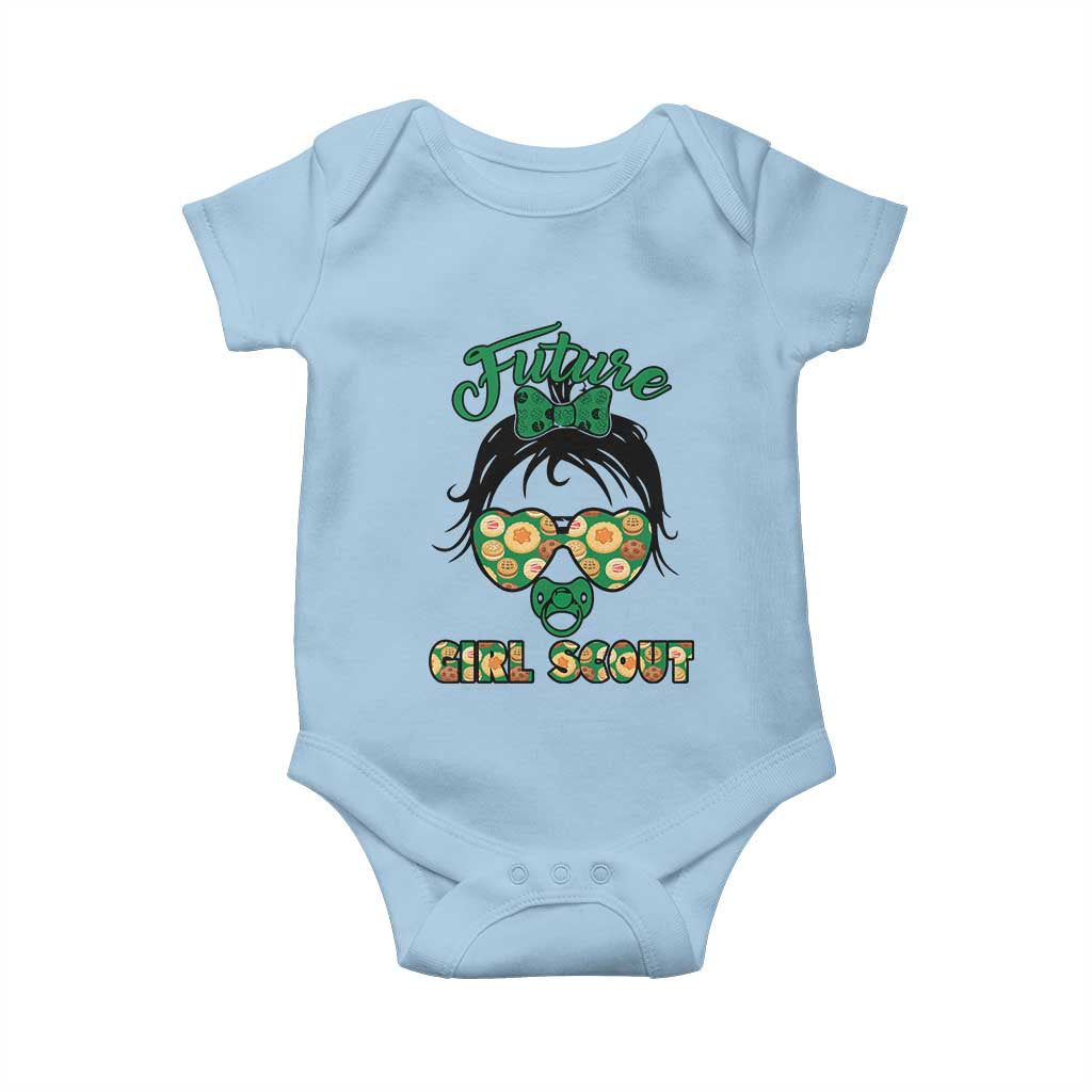 Scout Girl Cookie Dealer Baby Onesie Troop Leader Kidlife Little Bun - Wonder Print Shop