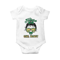 Scout Girl Cookie Dealer Baby Onesie Troop Leader Kidlife Little Bun - Wonder Print Shop