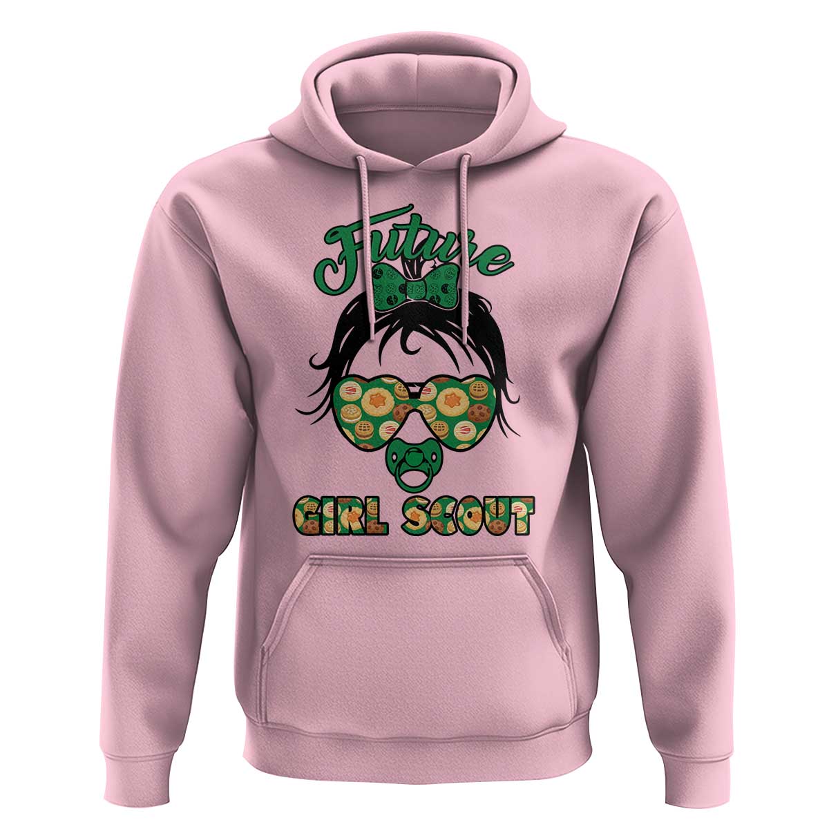 Scout Girl Cookie Dealer Hoodie Troop Leader Kidlife Little Bun TS02