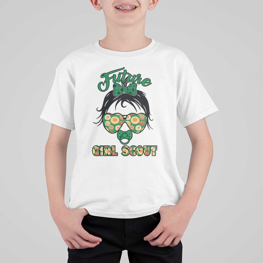 Scout Girl Cookie Dealer T Shirt For Kid Troop Leader Kidlife Little Bun - Wonder Print Shop